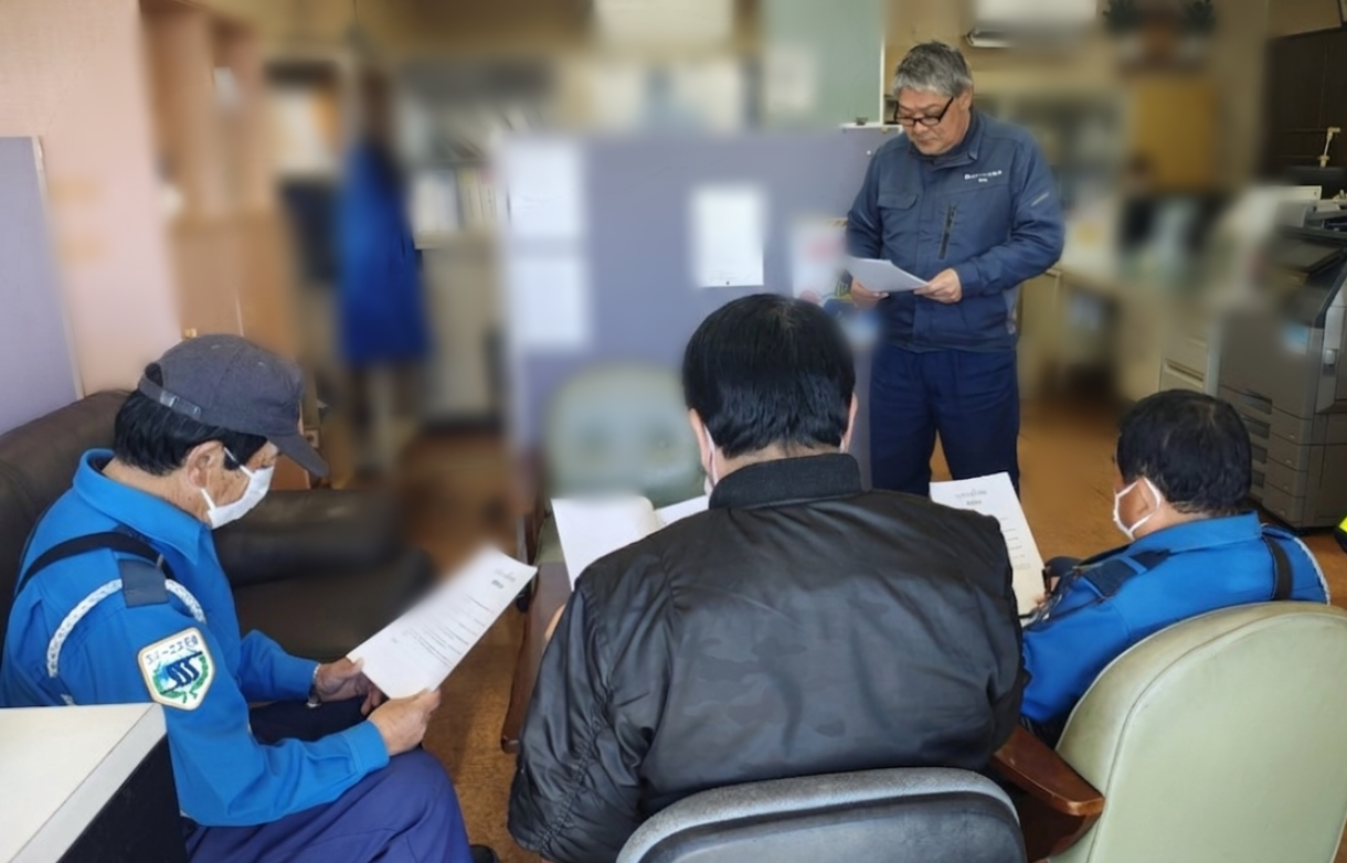 現任教育を実施しました